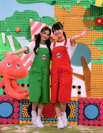 Girls²キラ＆ミサキ『ガチャムク』ガチャピンの無茶ぶりに苦戦！「かわいすぎて断れない」