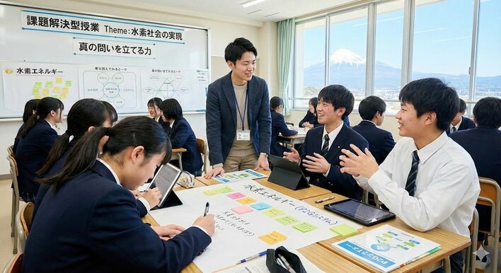 【山梨県×イマジナ】11/26スタート！若手県職員が母校で教える「課題解決型授業」のコンテンツを全面プロデュース