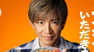 木村拓哉 牛丼チェーンのアンバサダーに！リアル店舗でのCM撮影で明かした好きな食べ方は「つゆだく。七味もかけたかったです」