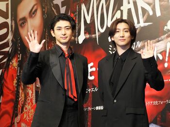 古川雄大と京本大我がX JAPANナンバーで高音対決！？ミュージカル『モーツァルト！』製作発表で明かしたプライベートカラオケ