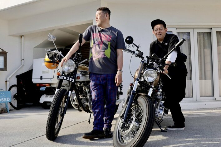 バイク好きのゲストを迎え愛車でツーリング！行きたかったグルメスポットやカスタム＆ヴィンテージショップへ『野性爆弾くっきー！のバイクメ～ン』