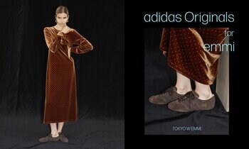 【emmi】adidas Originalsのスニーカー「TOKYO」emmi別注モデルが登場！発売を記念し、シューズアクセサリーパーツをカスタマイズできるイベントも開催！