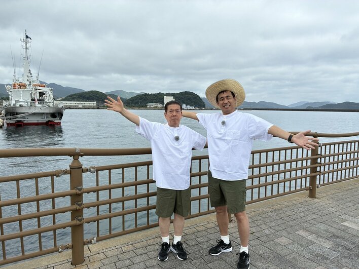 西川きよし＆石田靖の“やすきよ”コンビが長崎・五島列島でグルメや自然