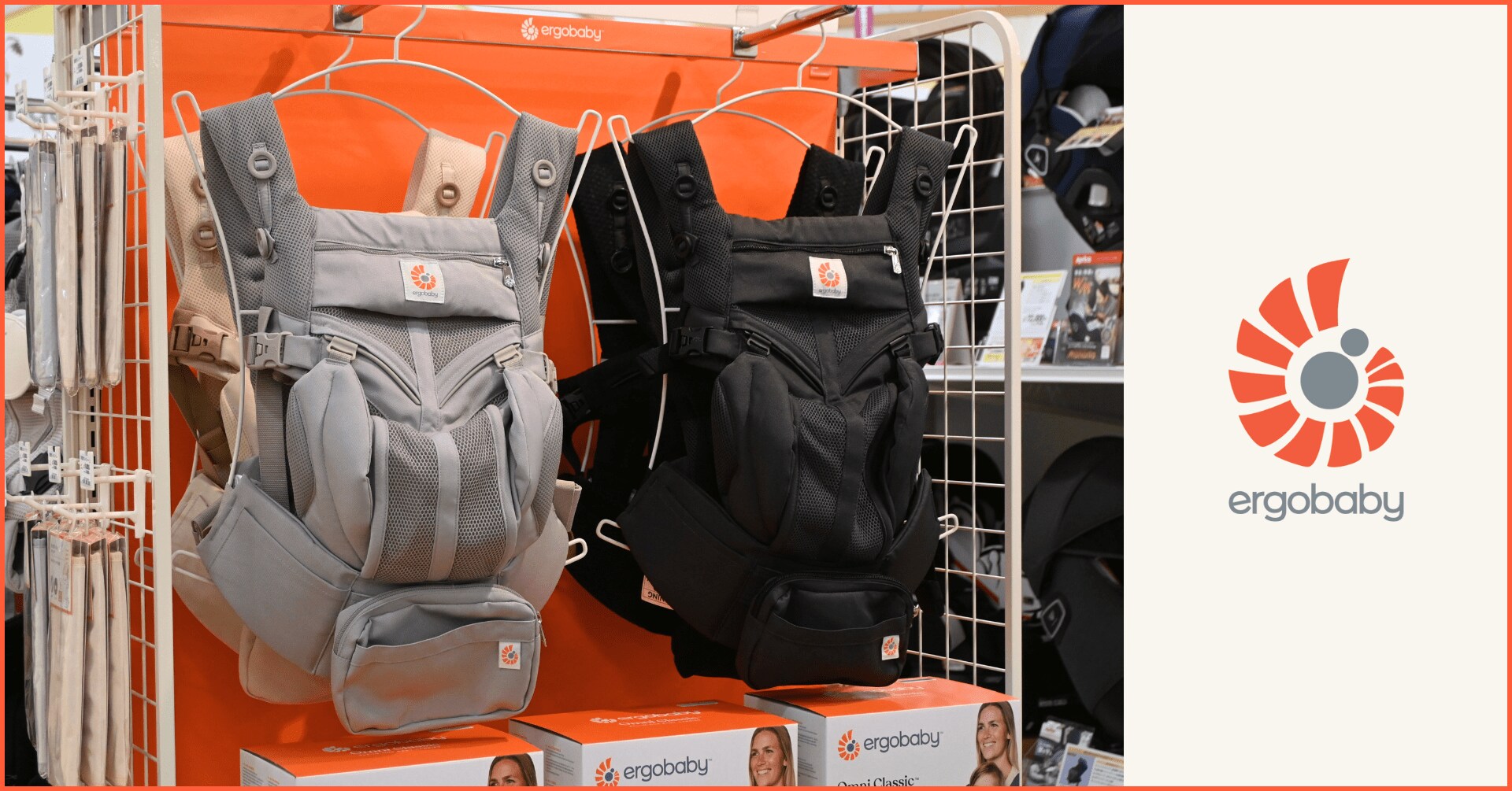 ②エルゴノミックデザインのオールインワン抱っこひも エルゴベビー「OMNI Classic」全国のイオン他で11/4に発売