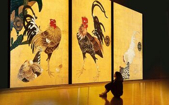 歴史的作品が超高精細デジタルアートとして蘇る！「巨大映像で迫る五大絵師 −北斎・広重・宗達・光琳・若冲の世界−」開幕