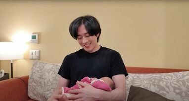 カノックスターへ I reported last month's earnings to my family and went to