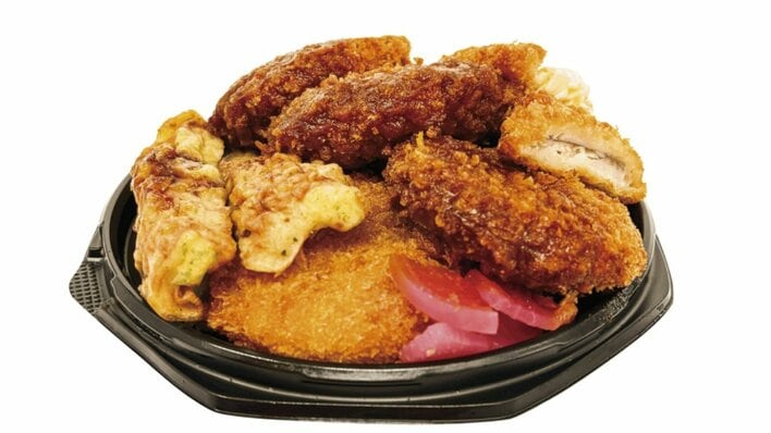盛って、重ねて、ご飯が見えない！ローソンストア100で見た目のインパクト抜群の“爆盛丼”を9月30日から発売 