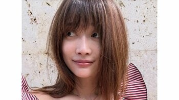 ヨンア 9歳息子とゴルフクラブ構えるシンクロショット披露！親子でお祭りで寄り添う姿やラーメンすする“オフ”な様子に「どれも素敵なフォト」
