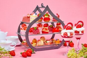 【リーガロイヤルホテル大阪】春限定！溢れんばかりのいちごが大行進「いちごアフタヌーンティー ～春のいちごパレード！～」