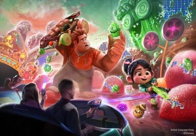 ディズニーランドに『シュガー・ラッシュ』の新アトラクション誕生へ