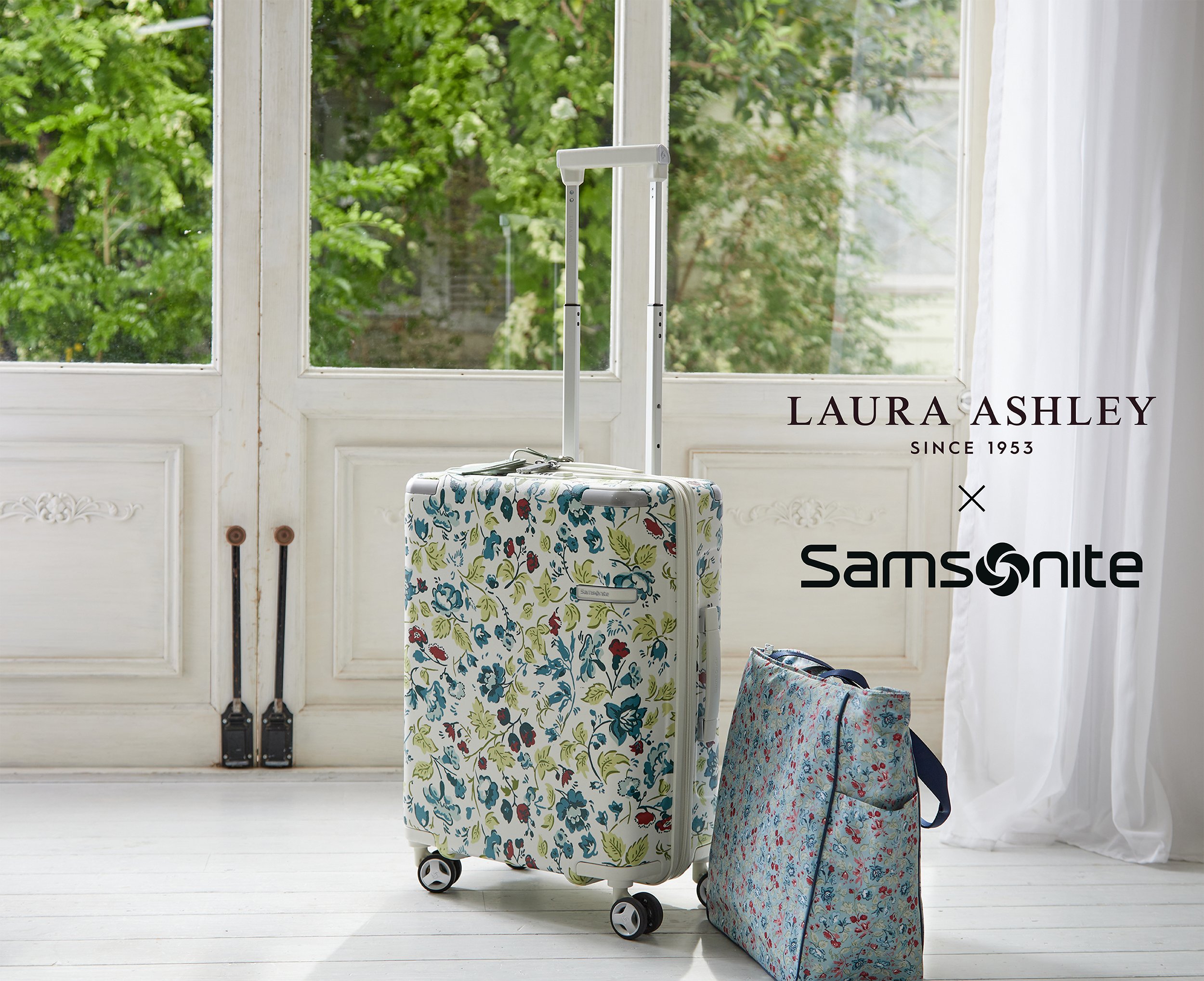 LAURA ASHLEY】「Samsonite(サムソナイト)」コラボ第2弾！ スーツ