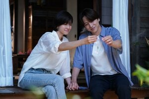葵（内田有紀）と澄晴（寺西拓人）がベッドで…甘い姿にネット「きゃーきゃー」「あっっらーー！！」と絶叫！『ラストノート』
