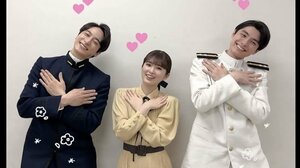 本田響矢×小関裕太×小川彩（乃木坂46）がBE:FIRSTの『夢中』ダンス！「かわいいので問題ありません！」『波うららかに、めおと日和』