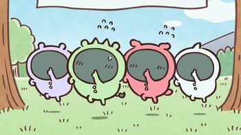 アニメ『ちいかわ』　第146話「パジャマパーティーズ③」