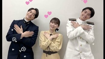 本田響矢×小関裕太×小川彩（乃木坂46）がBE:FIRSTの『夢中』ダンス！「かわいいので問題ありません！」『波うららかに、めおと日和』