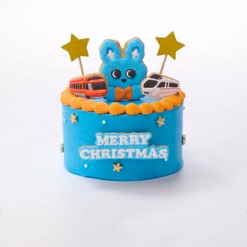 存在感たっぷりの「もころん」がかわいすぎる！小田急オリジナル「もころん」のクリスマスケーキ
