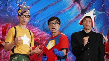 おいでやすこが×もう中学生が“一夜限りのユニット”でネタ披露で、もう中「いいネタ〜」