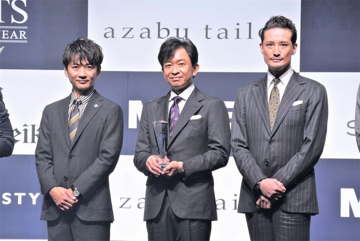 今年、もっともスーツが似合う人にTOKIOが決定！社長・城島茂は緊張のあまり…