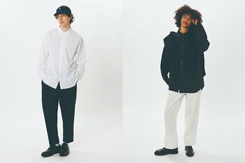 「NEUTRALWORKS.」働く人々の日常のストレスに着目した新作シャツ「KINETIC COMFORT SHIRT」を新生活に向けて発売