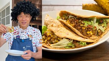 松岡修造が“糖度19度”のとうもろこしで作るタコスに「うまコーン！」と感動
