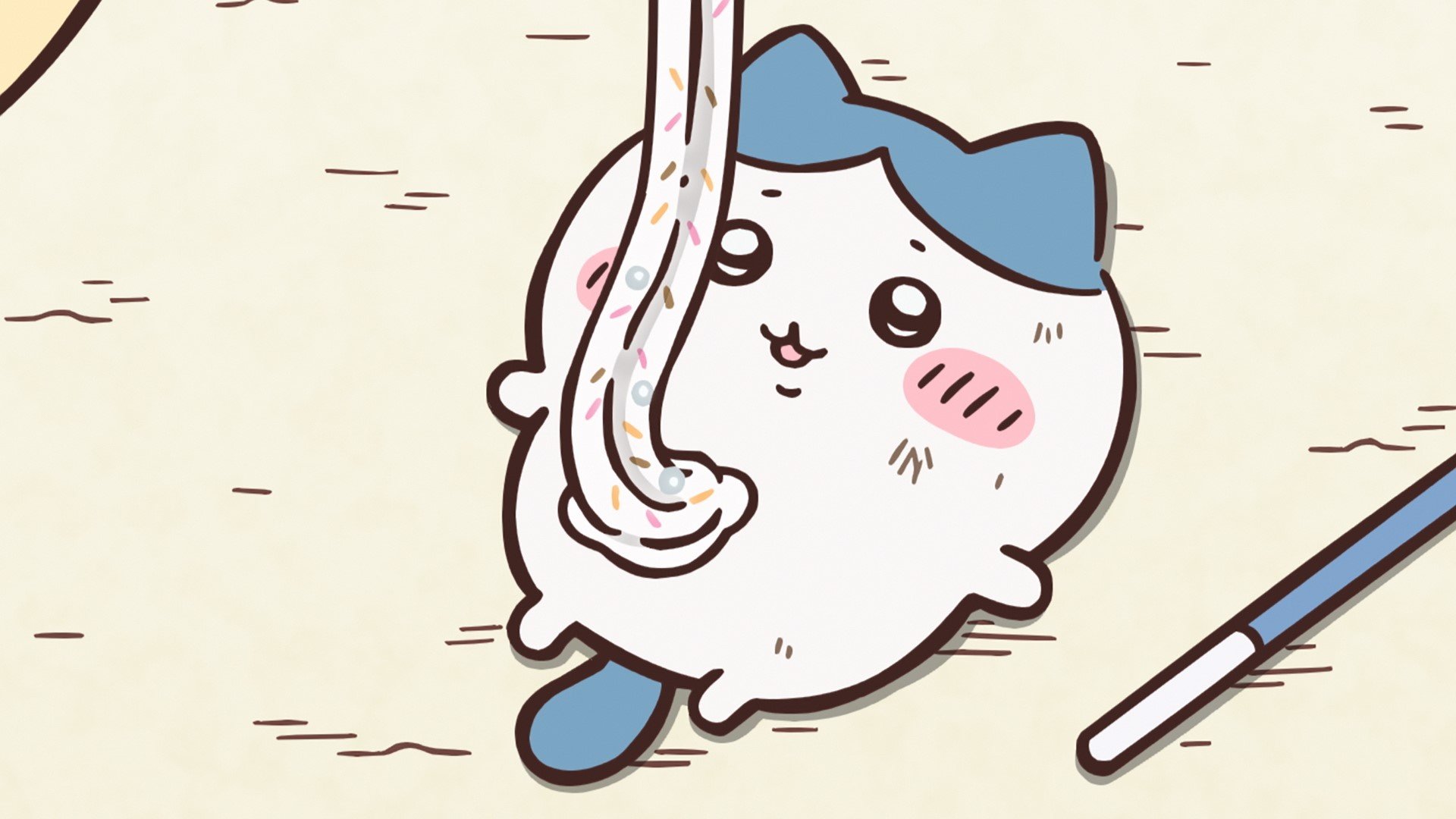 アニメ『ちいかわ』 第283話「生クリーム／しっぽやってみる