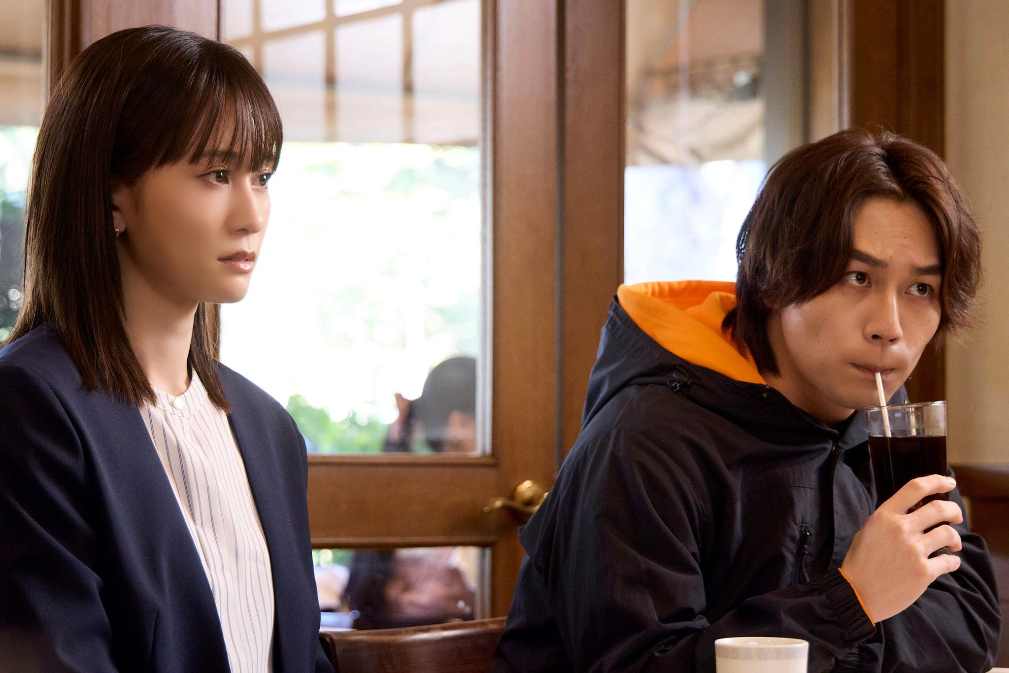 前田敦子　コラ 松田元太＆前田敦子がクランクイン！初日からアドリブ連発、丁々発止のやりとりに早くも名コンビ誕生の予感！？『人事の人見』 | めざましmedia |  “好き”でつながる