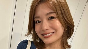 2児の母・蜂谷晏海 1歳長男の“モデル級”ショット公開！ママ譲りのこなれポージング＆「ずっとご機嫌」な生後7ヵ月次男の癒やしスマイルも