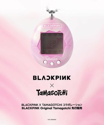 日本初上陸！BLACKPINKとたまごっちのコラボアイテム『BLACKPINK X TAMAGOTCHI』をLINEギフトで先行販売