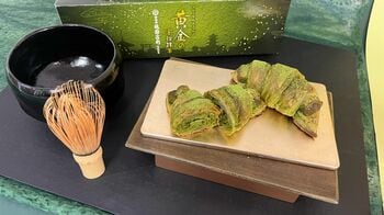 【サンマルクカフェ×祇園辻利】今日発売開始 金粉で豪華“黄金の宇治抹茶”のチョコクロ・佐藤錦のスムージー・マンゴープリンスムージーを実食リポ