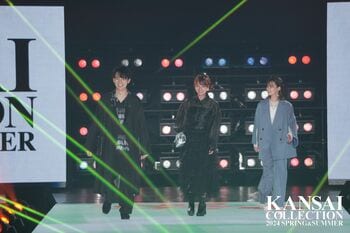 関コレにTravis Japanサプライズ登場 『めざましテレビ』井上清華キャスターは華やかコーデで堂々ランウェイ