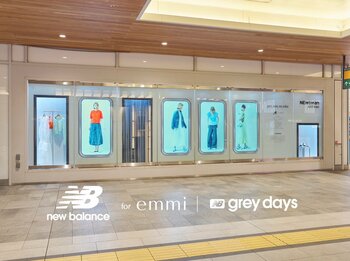 【New Balance for emmi】5月13日(水)～6月28日(日)までNEWoMan ART wallにて特別展示を開催