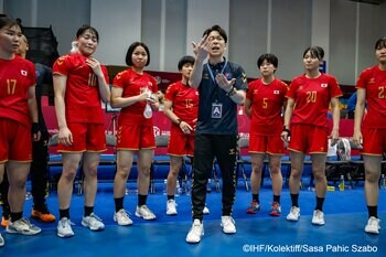 【ハンドボール　女子ジュニア日本代表】第25回女子ジュニア世界選手権　メインラウンド第1戦　ハンガリーと対戦