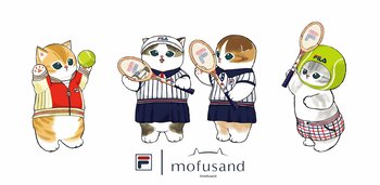 FILA × mofusand 初のコラボレーションが実現！