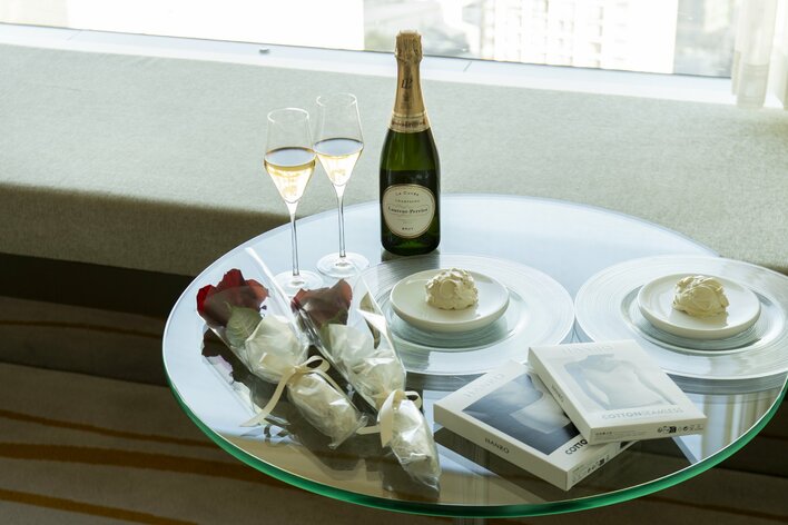 ザ・プリンスギャラリー 東京紀尾井町 ラグジュアリーインナーウェアブランド「HANRO」と贈るバレンタインやホワイトデーにもおすすめのステイプランを販売