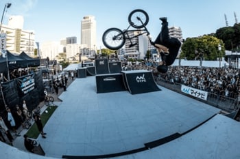 【アーバンスポーツのまち横須賀】 BMXフリースタイルJapanCupを今年も横須賀で開催！～会場は昨年に続きヴェルニー公園！昨年は36,000人が来場！～