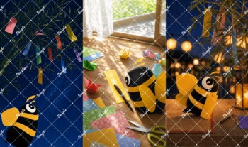 【無料配布】今年の七夕はこれで決まり🎋可愛すぎるこんびーちゃん壁紙をゲット！