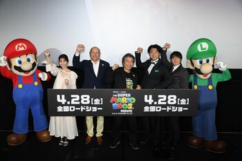 西野七瀬&よゐこが映画「マリオ」を称賛「（劇場には）ぜひ、コントローラーを持って」（有野）