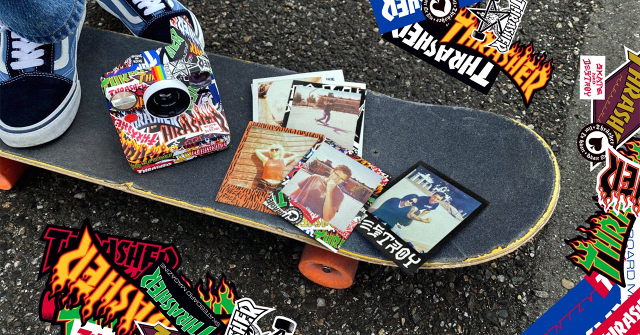 Polaroid x Thrasher 数量限定コレクションのPOP UPをJOUNAL