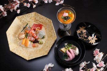 【シェラトン都ホテル大阪】春の味覚を味わう、一夜限りの和の極み「山笑う、潮満つる頃 花香ただよう春の饗」販売