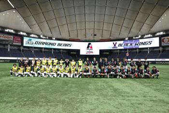 黒羽麻璃央らが東京ドームで球宴！鈴木拡樹がスペシャル審判でサプライズ登場