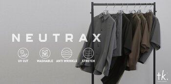【tk.TAKEO KIKUCHI】4つの快適機能を搭載！オリジナル新素材「NEUTRAX」シリーズが3月13日(金)より順次発売！