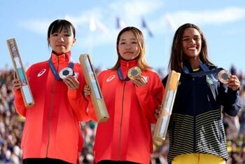 【パリ五輪】スケボー金 吉沢恋（14）＆銀 赤間凛音（15）試合後インタビュー　ロサンゼルス五輪への意気込み語る