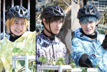 塚田僚一、橋本良亮、ジェシーが『オチルナ』に初挑戦！「僕は、成功したのでしょうか（笑）」