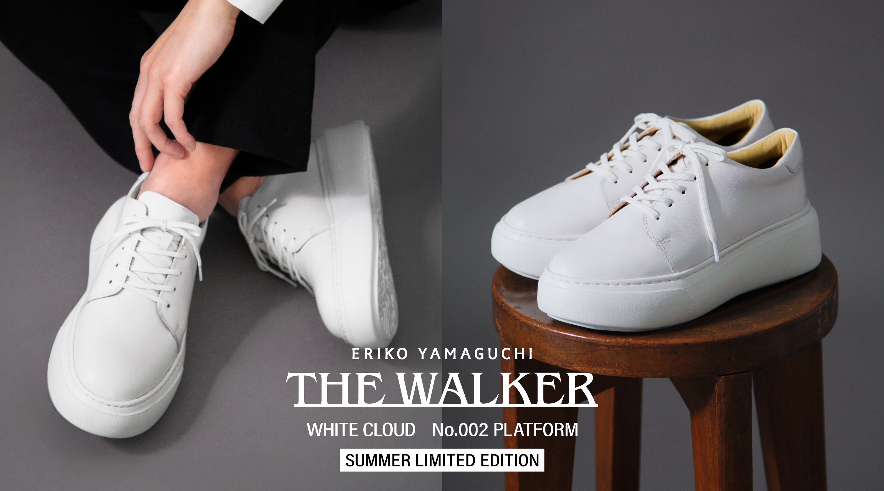 本日で終了　ERIKOYAMAGUCHIレザー厚底スニーカーTHE WALKER THE WALKER No.001 PLATFORM – マザーハウス 公式サイト