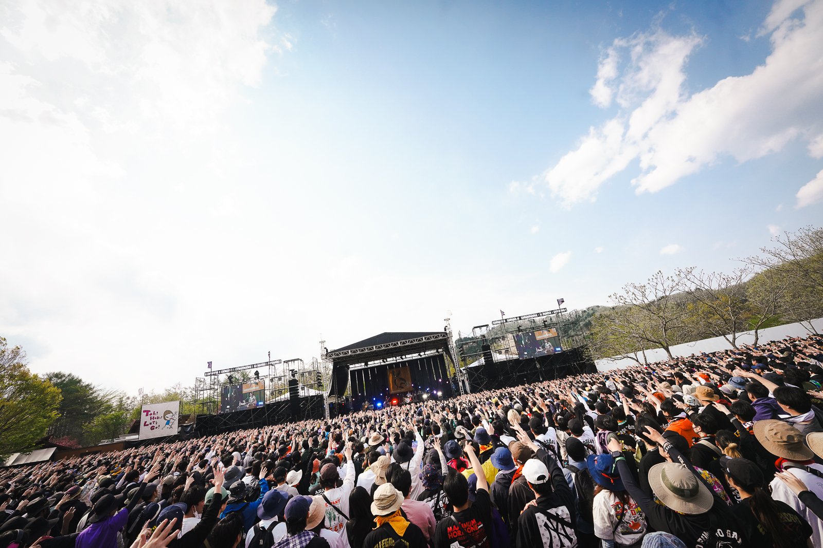 25周年を迎えた東北春の風物詩『ARABAKI ROCK FEST.25』フジテレビTWO