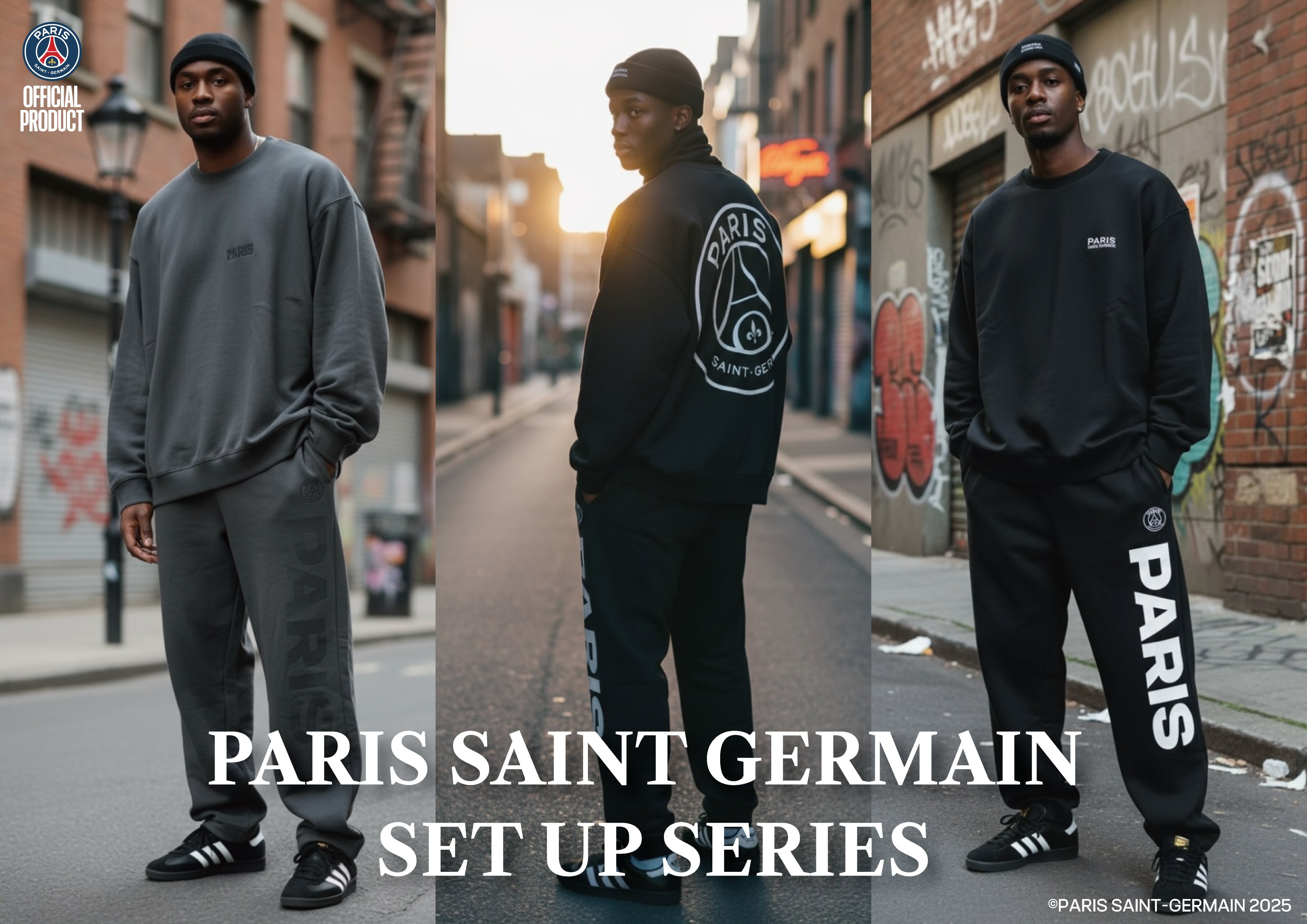 E-COMEGROUPより、『Paris Saint-Germain』 SETUP WEAR SERIESを発売