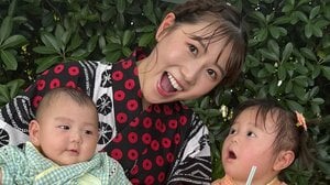西野未姫 “手作り甚平”着た生後3ヵ月長男&1歳長女のお祭りショット公開！細部まで可愛らしい仕上がりに「ばぁばの手作り良いね！」