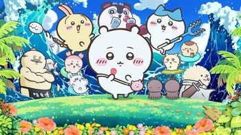 ちいかわ＆ハチワレ＆うさぎに『映画ちいかわ』の重要キャラ・セイレーンと島二郎も！総登場のメインビジュアル解禁！