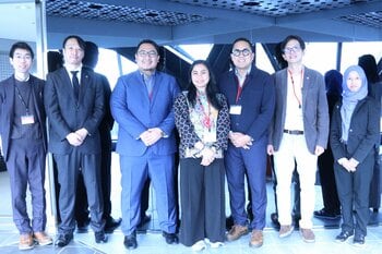 【外務省プロジェクト】ASEAN事務局幹部が首都医校に来校 日本の教育を視察