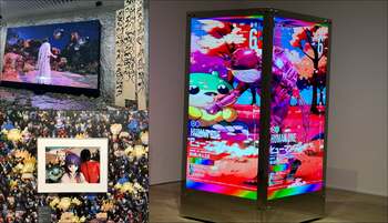 AIが発達した未来に触れる！ゲームエンジン、仮想現実、生成AIを駆使したアート50点が集合『マシン・ラブ：ビデオゲーム、AIと現代アート』に行ってみた